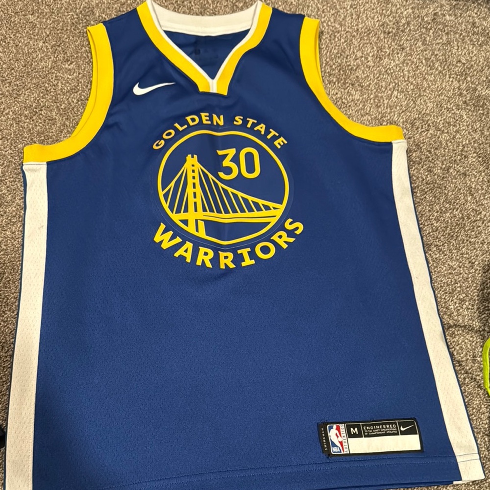 Golden State Warriors Blue Jersey
